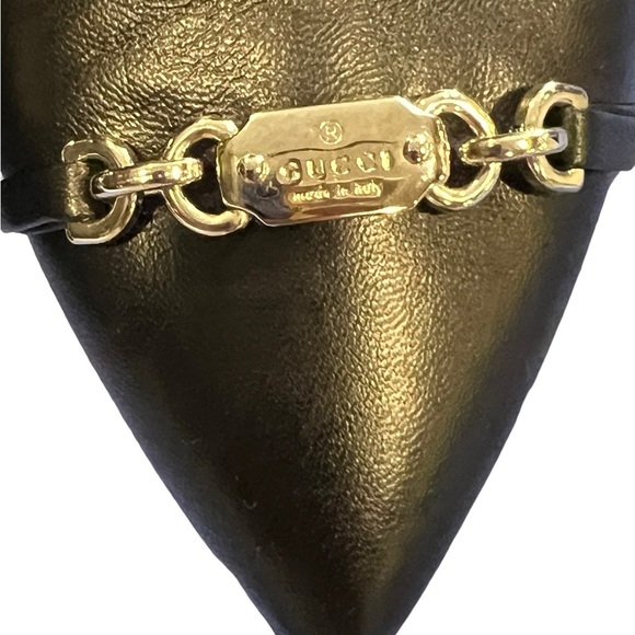 Gucci high heeled black shoes for women size 41 EU - Picture 16 of 16